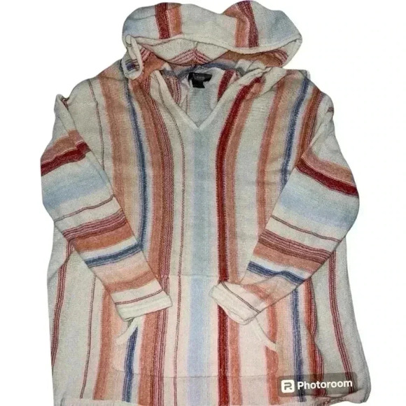 Natural lightt weight sweater hoodie size 1X - Picture 1 of 6